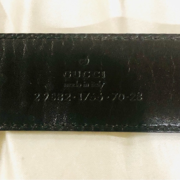 Gucci beige logo monogram belt - Picture 15 of 16